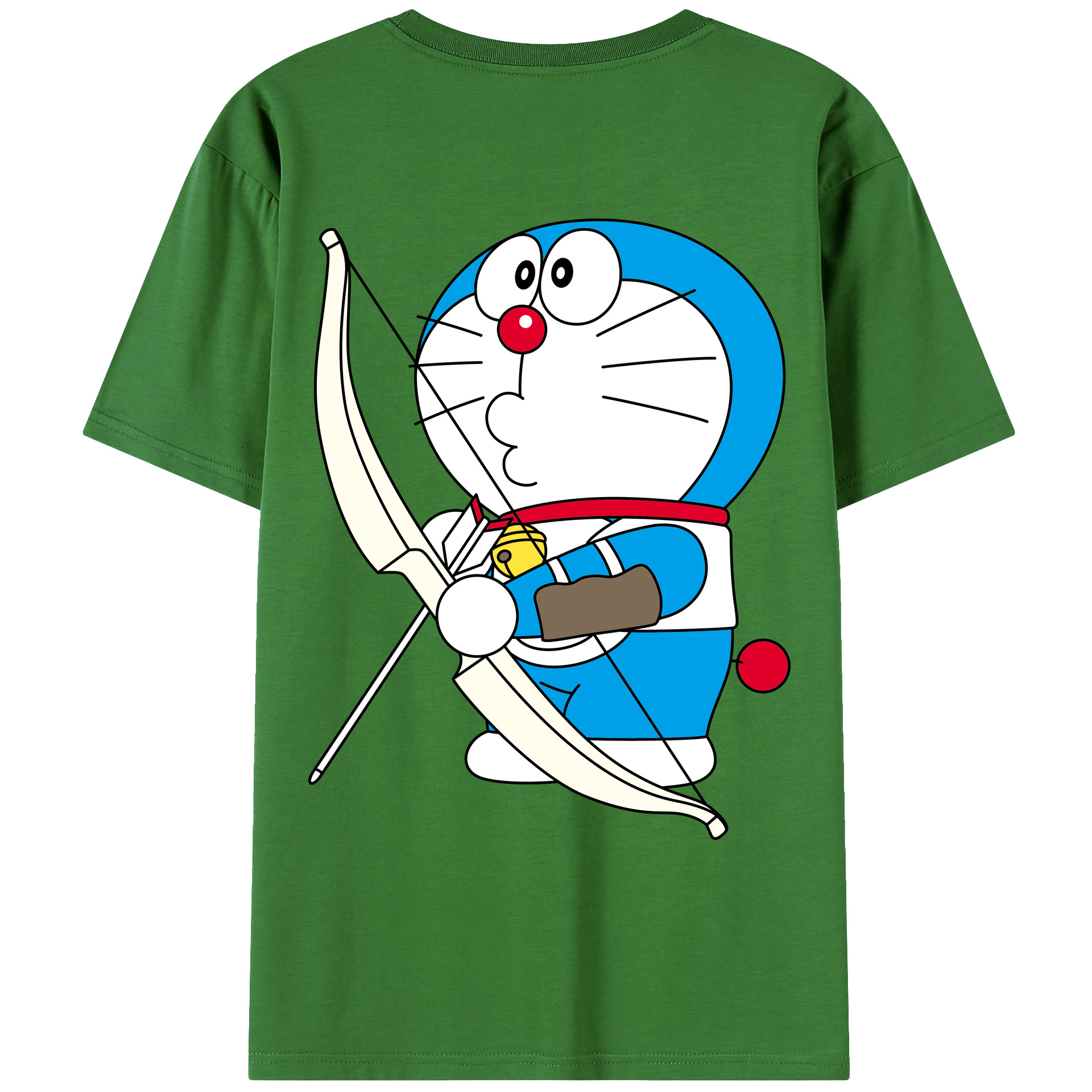 （画像用） ドラえもん Doraemon レディース半袖Tシャツ(バックプリント)